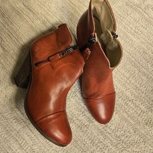 Rag & Bone Red Ankle Booties